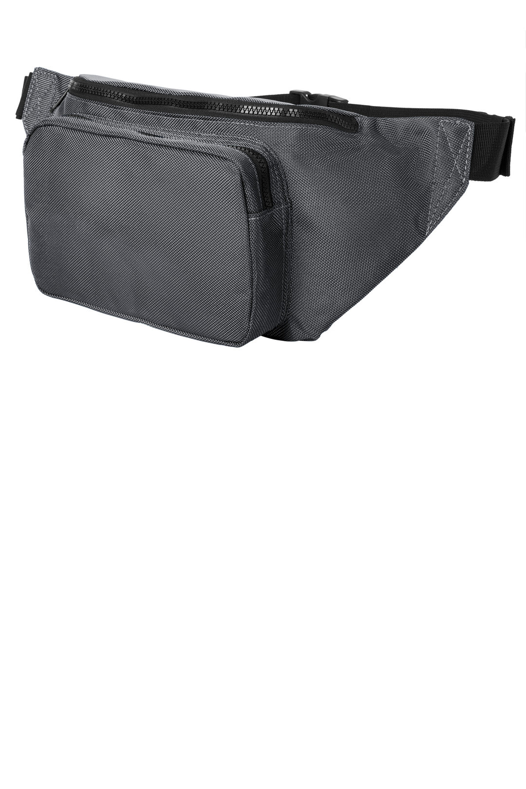 Left View of DarkSlate Port Authority Large Crossbody Hip Pack BG919