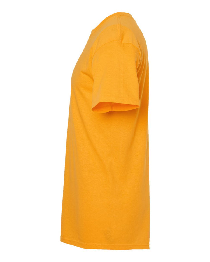 Left View of Gold Gold Soft Touch T-Shirt - 4800