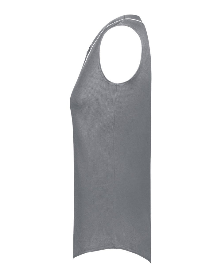 Left View of Graphite/ White Women's Cutter Jersey - 6913