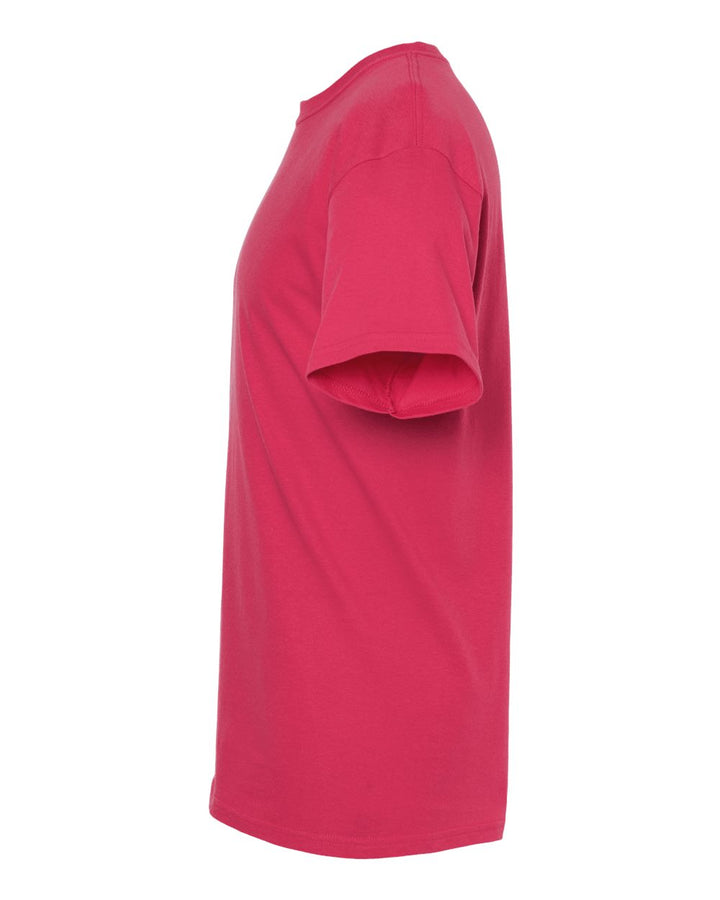 Left View of Heliconia Gold Soft Touch T-Shirt - 4800