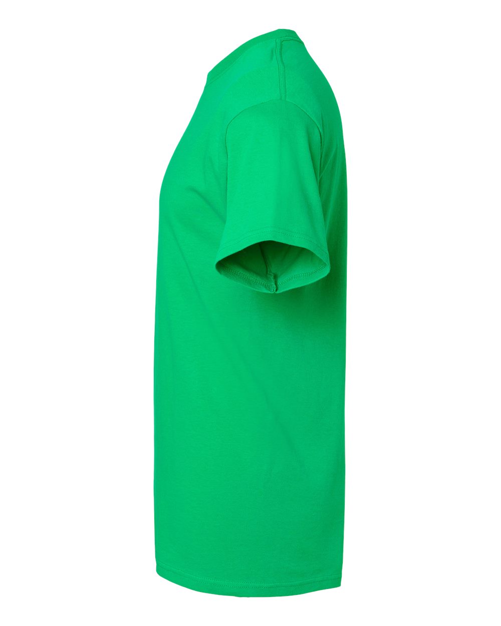Left View of Irish Green Gold Soft Touch T-Shirt - 4800