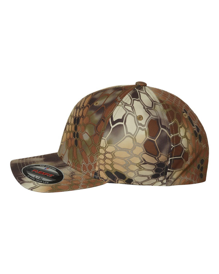 Left View of Kryptek Highlander Cotton Blend Cap - 6277