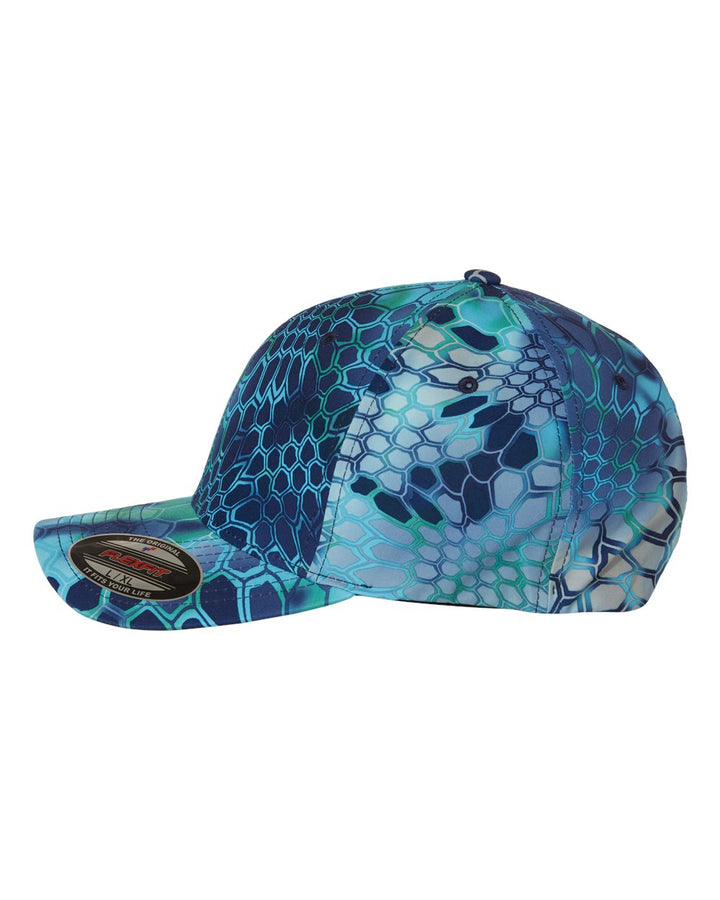 Left View of Kryptek Pontus Cotton Blend Cap - 6277
