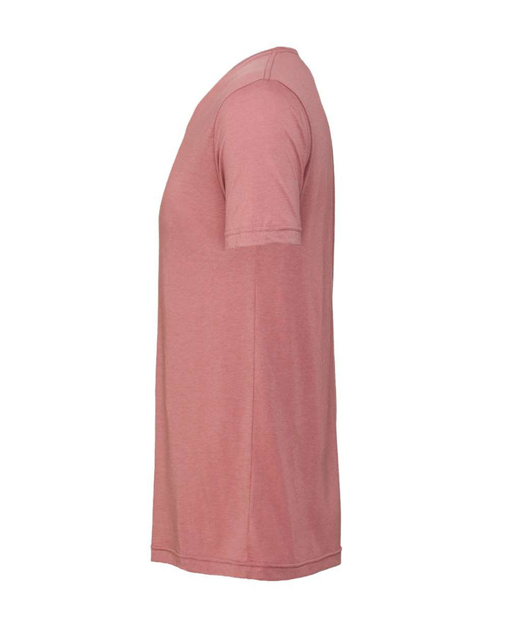 Left View of Mauve Triblend Triblend Tee - 3413