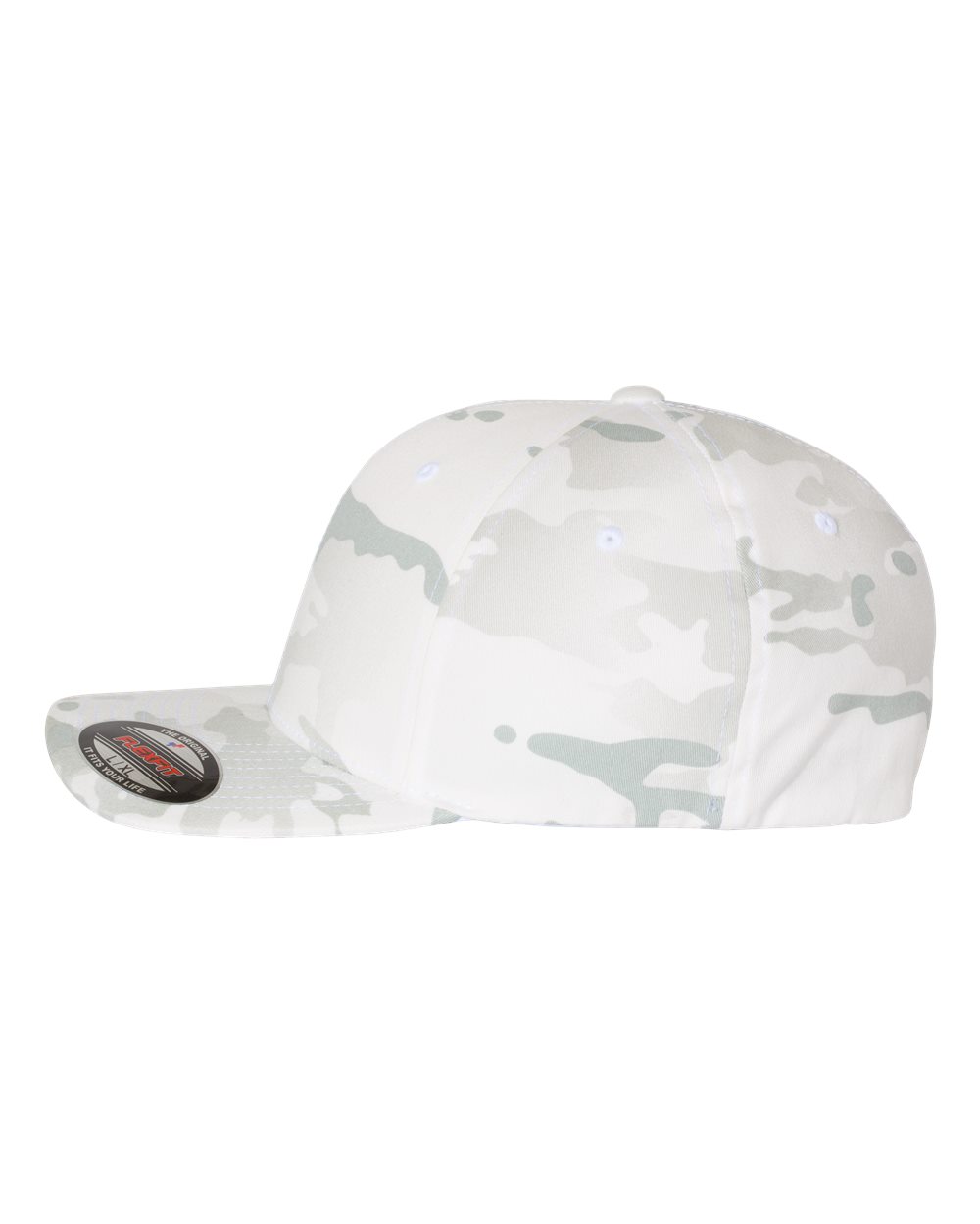 Left View of Multicam Alpine Cotton Blend Cap - 6277