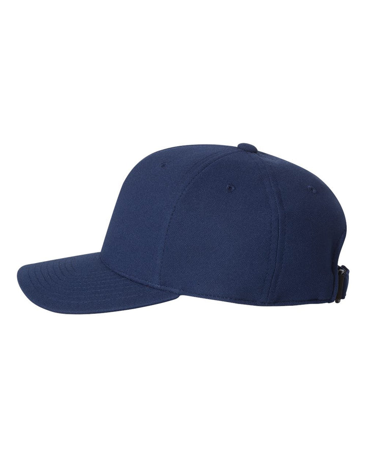 Left View of Navy 110® Cool & Dry Mini-Piqué Cap - 110P
