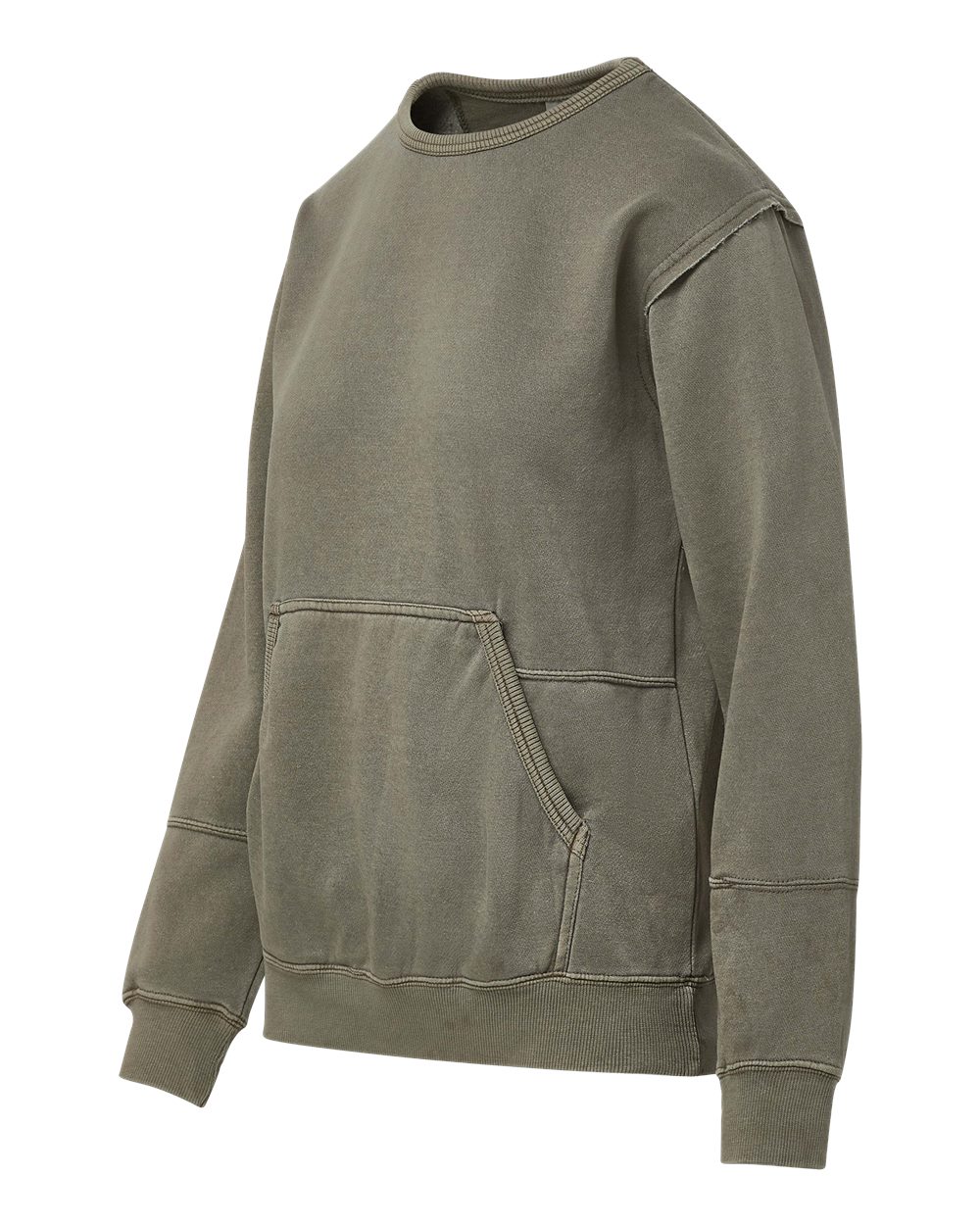 Left View of Olive Branch Women's Coastal Color™ Sweatshirt - W25167
