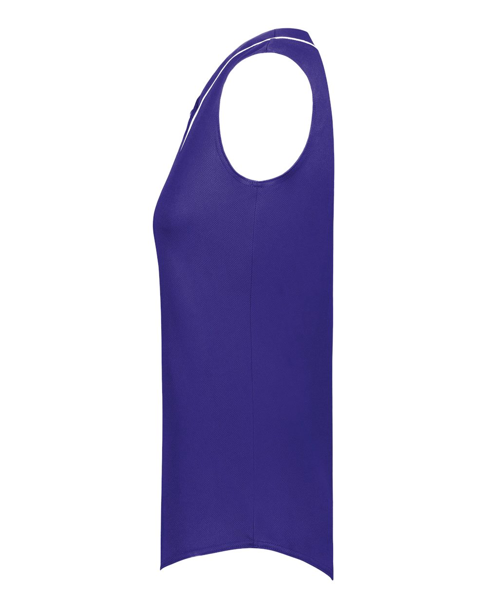 Left View of Purple/ White Women's Cutter Jersey - 6913