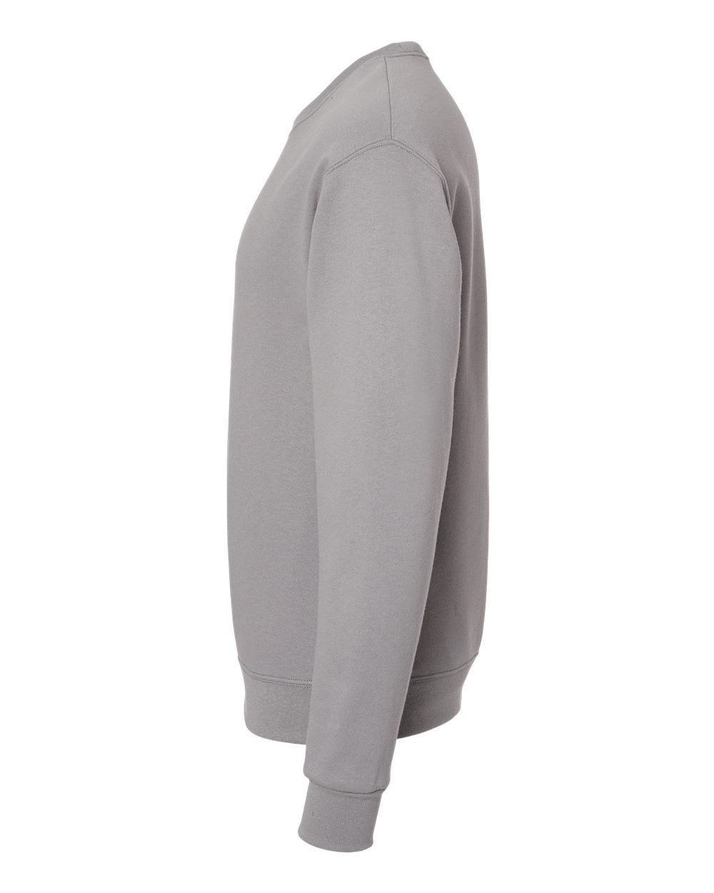 Left View of Rock NuBlend® Crewneck Sweatshirt - 562MR