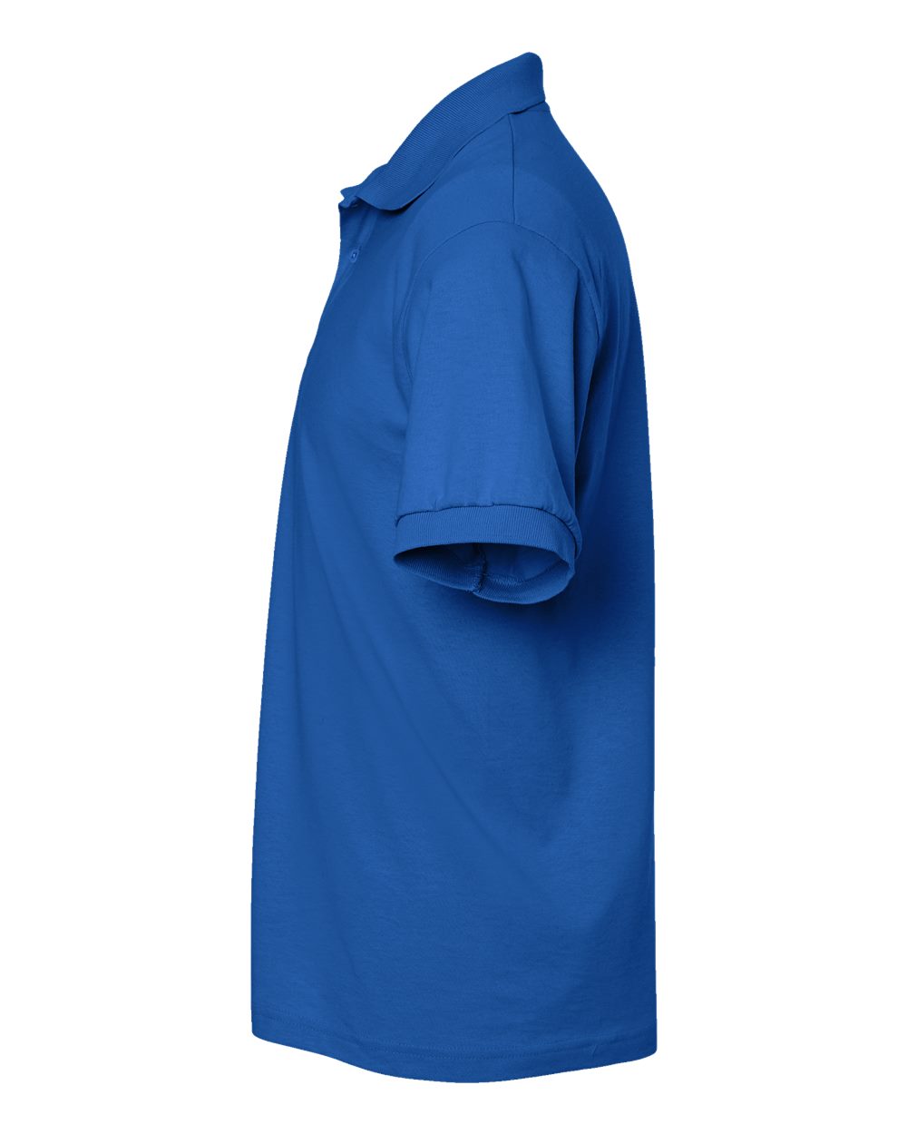 Left View of Royal DryBlend® Jersey Polo - 8800