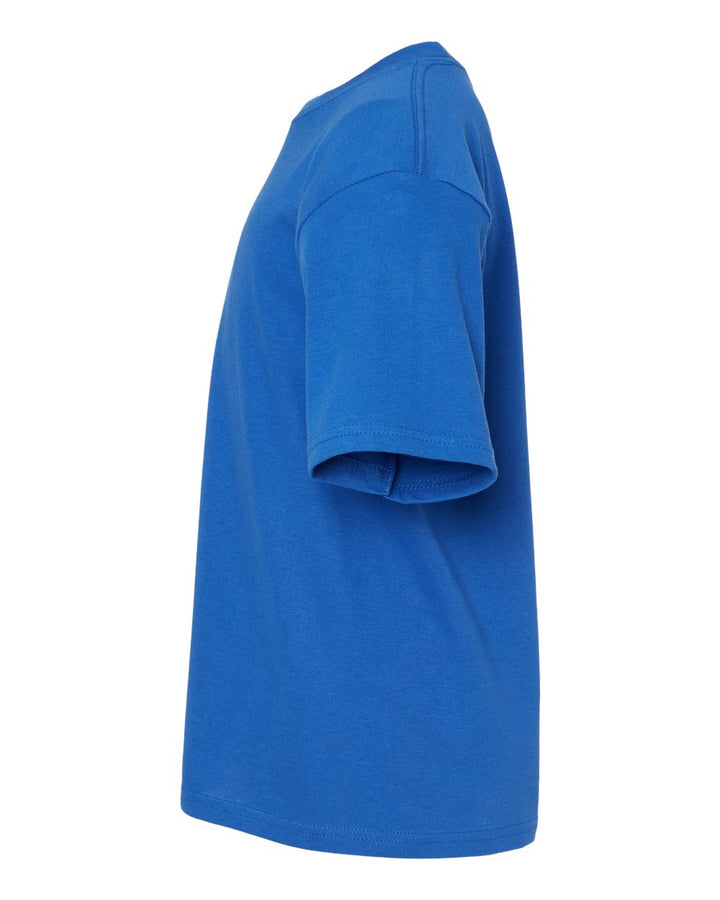 Left View of Royal Youth Gold Soft Touch T-Shirt - 4850