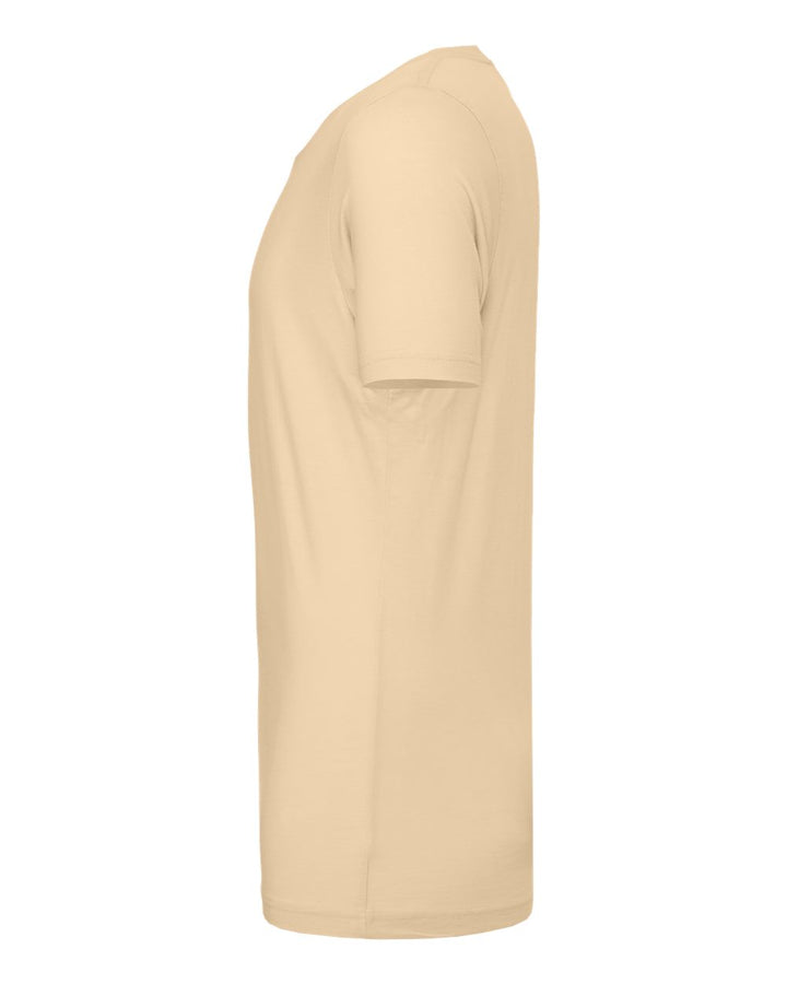 Left View of Soft Cream Jersey Tee - 3001