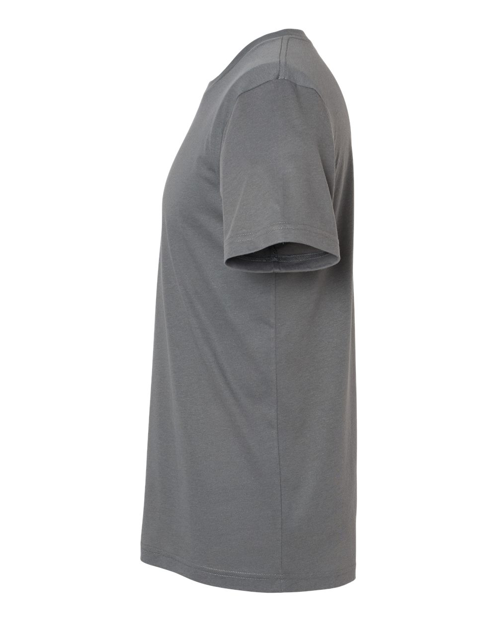 Left View of Solid Asphalt Triblend Triblend Tee - 3413