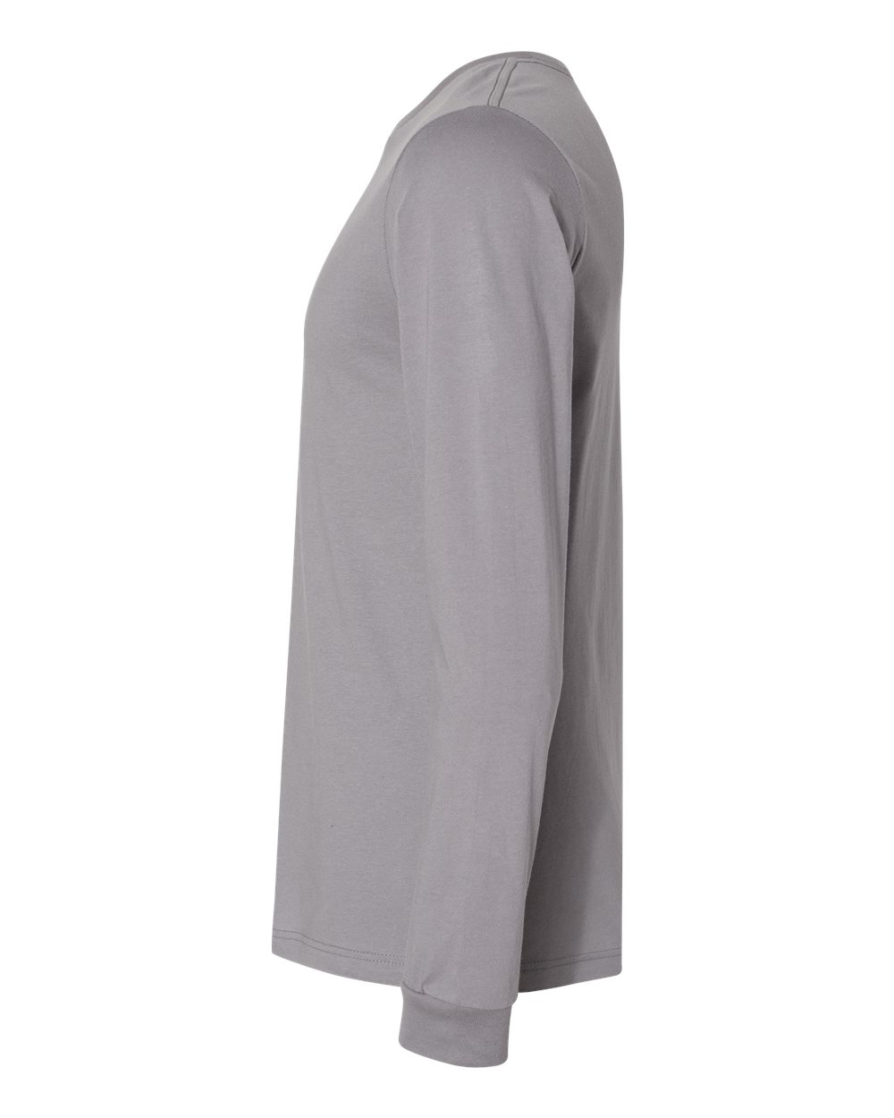 Left View of Storm Jersey Long Sleeve Tee - 3501