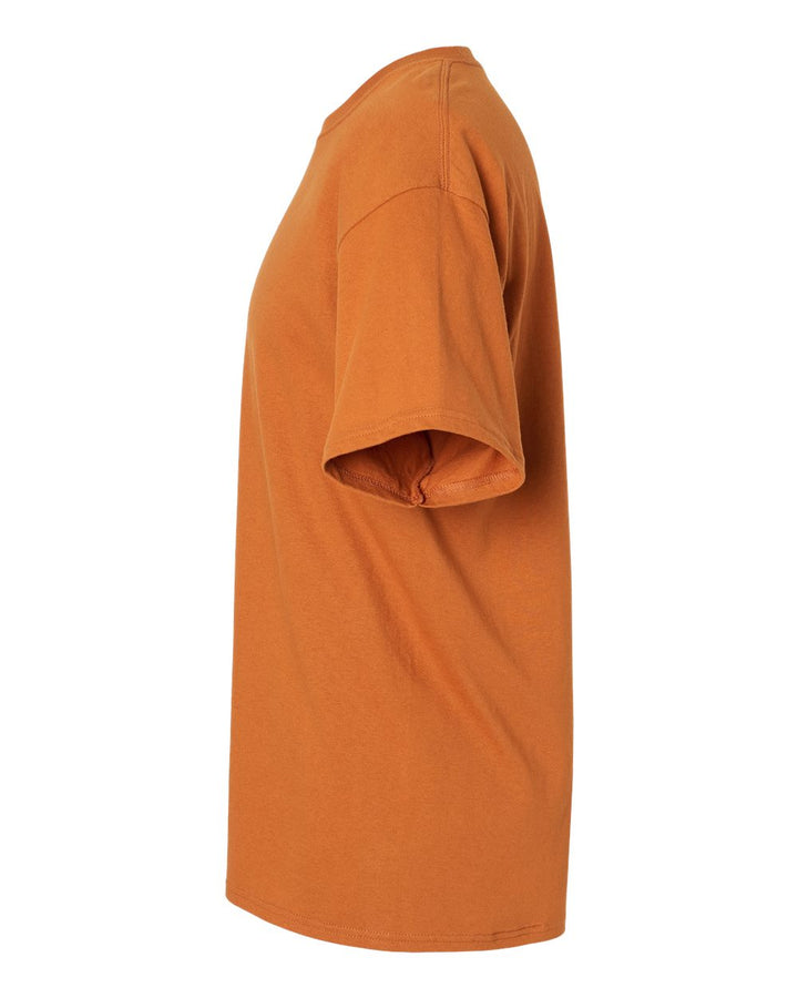 Left View of Texas Orange Essential-T T-Shirt - 5280