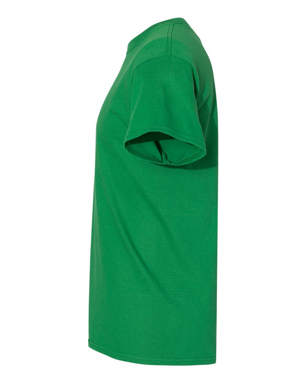 Left View of Turf Green Heavy Cotton™ T-Shirt - 5000