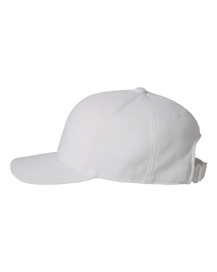 Left View of White 110® Cool & Dry Mini-Piqué Cap - 110P