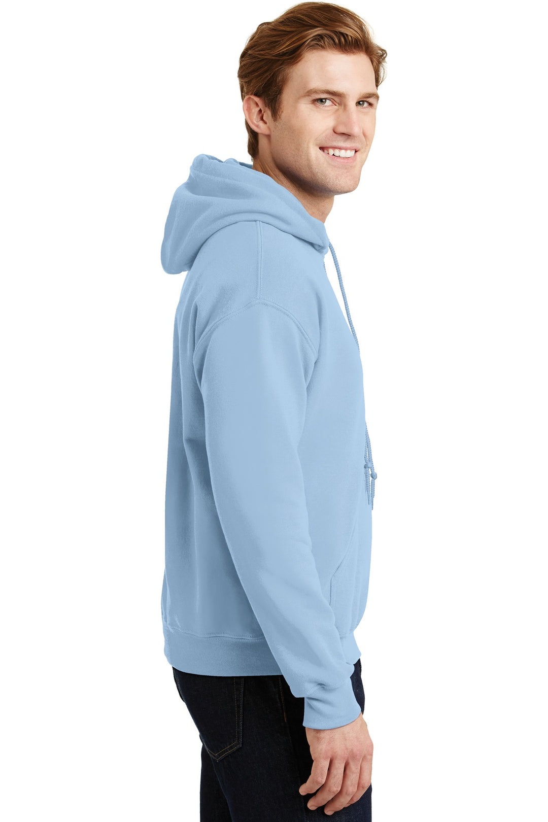 Light Blue Gildan - Heavy Blend Hooded Sweatshirt. 18500