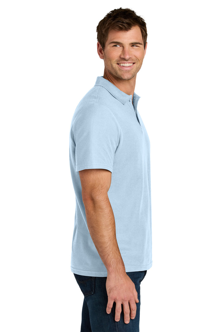 LightBlue Gildan Softstyle Pique Polo 64800