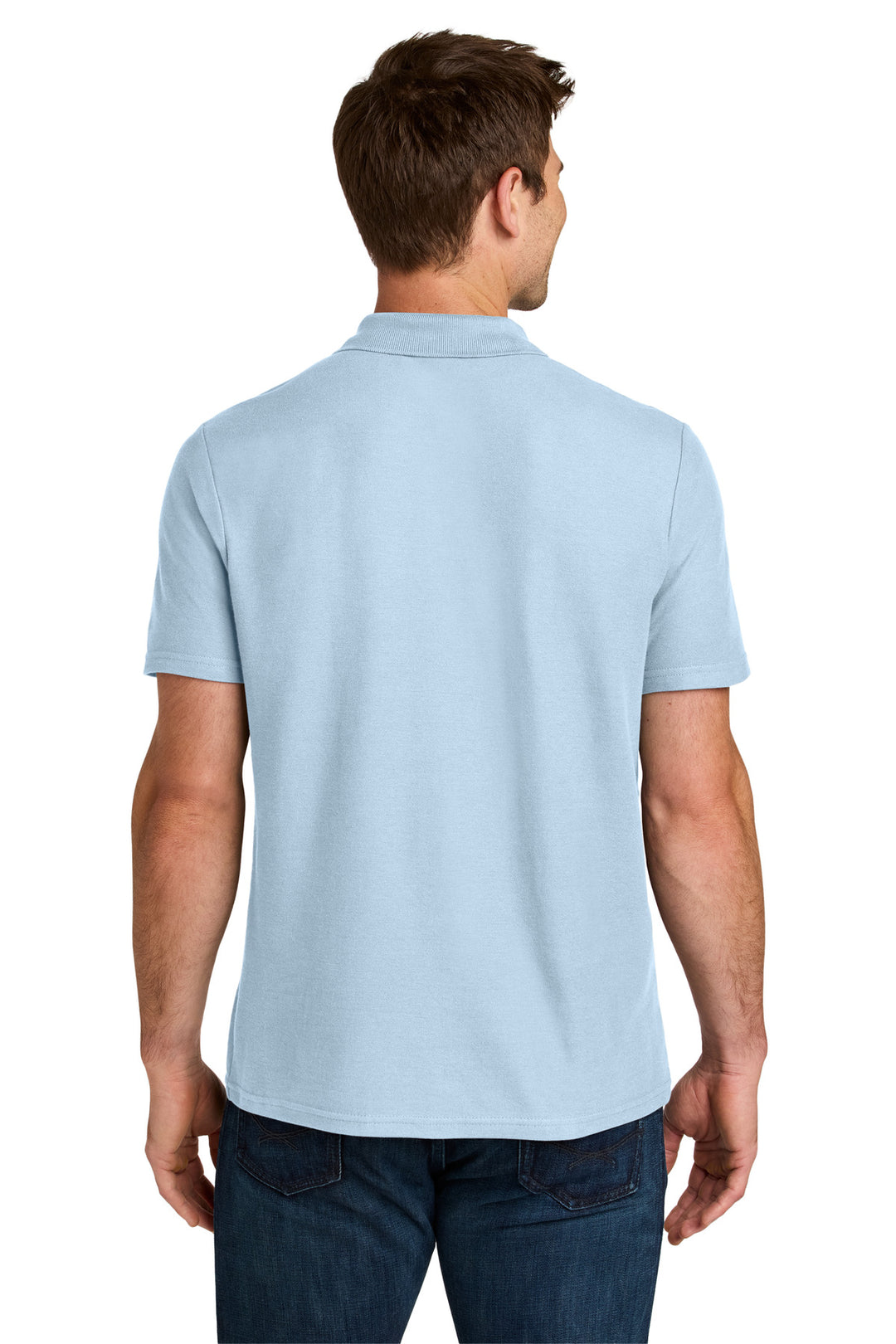 LightBlue Gildan Softstyle Pique Polo 64800