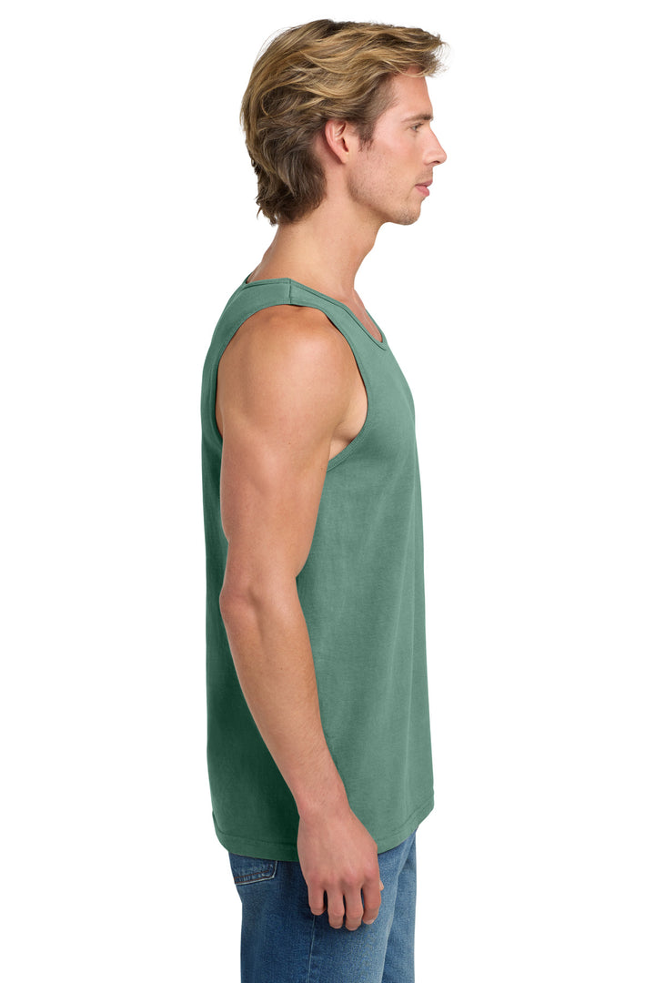 LightGreen COMFORT COLORS Heavyweight Ring Spun Tank Top. 9360