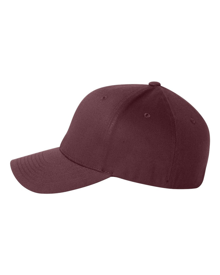 Maroon Cotton Blend Cap - 6277