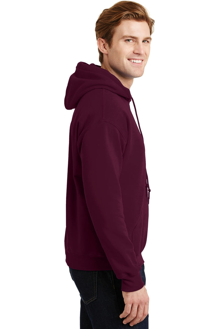 Maroon Gildan - Heavy Blend Hooded Sweatshirt. 18500