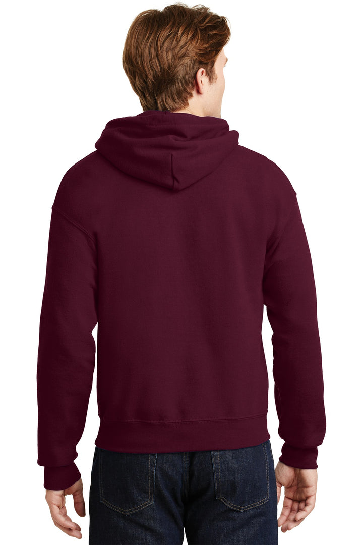 Maroon Gildan - Heavy Blend Hooded Sweatshirt. 18500