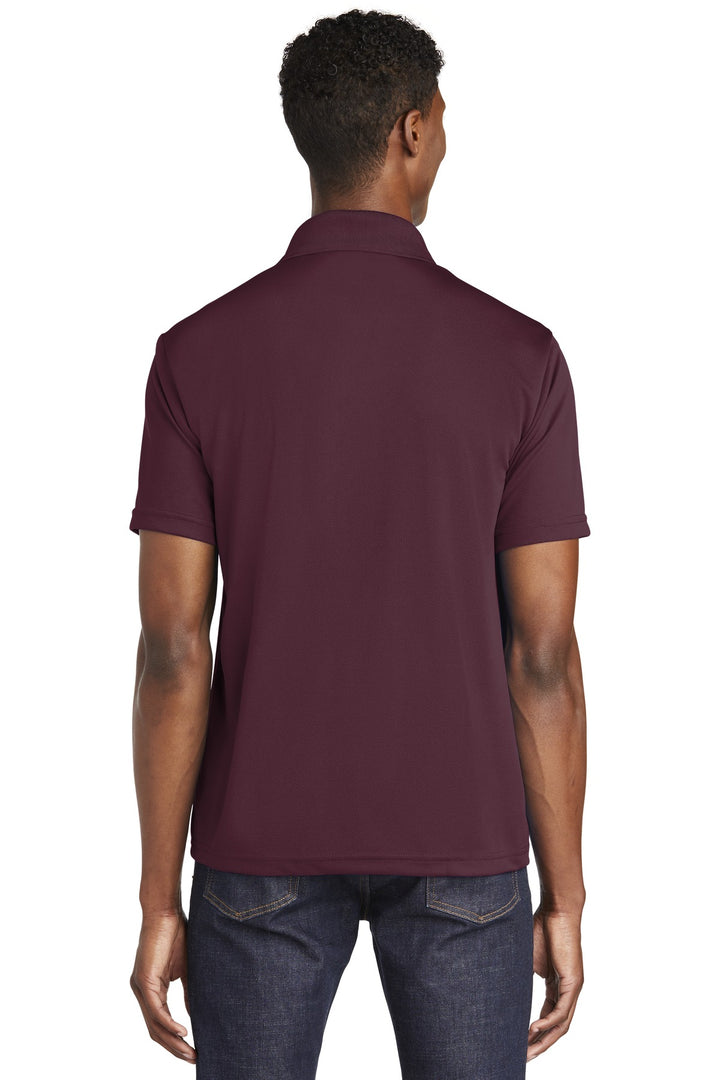 Maroon Sport-Tek PosiCharge RacerMesh Polo. ST640