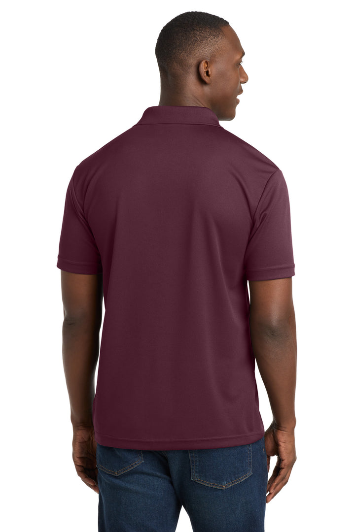 Maroon Sport-Tek PosiCharge RacerMesh Polo. ST640