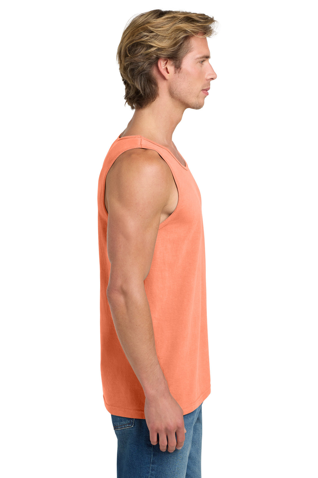 Melon COMFORT COLORS Heavyweight Ring Spun Tank Top. 9360