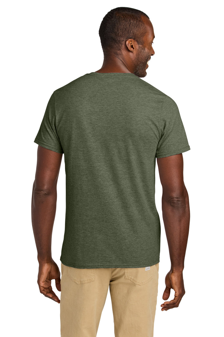MilGrnHtr Jerzees Classics Unisex Cotton T-Shirt 363M