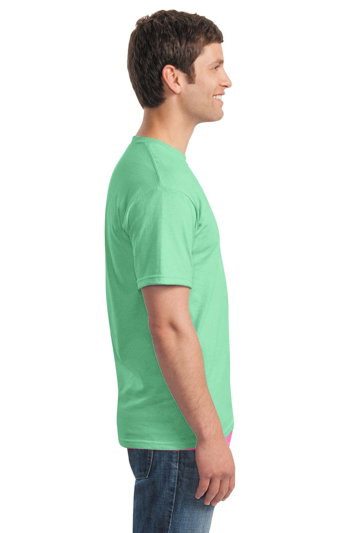 Mint Green Gildan - Heavy Cotton 100% Cotton T-Shirt. 5000