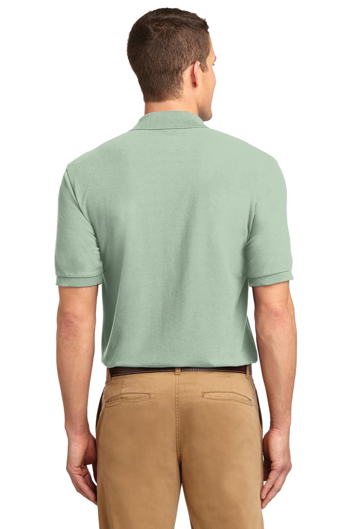 Mint Green Port Authority Silk Touch Polo K500