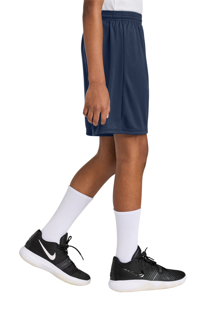 Navy A4 Youth Cooling Performance 6" Short A4NB5244