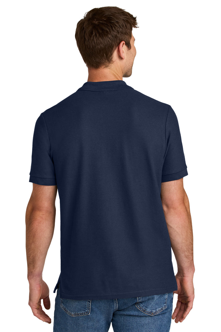 Navy Gildan Hammer Pique Polo 85800