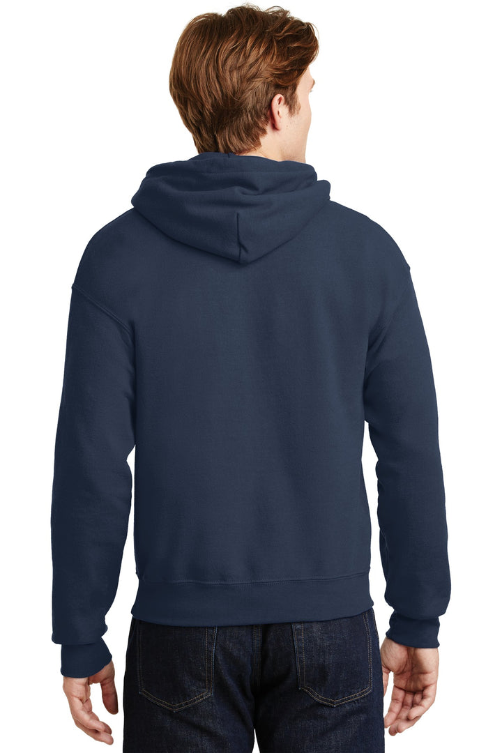 Navy Gildan - Heavy Blend Hooded Sweatshirt. 18500