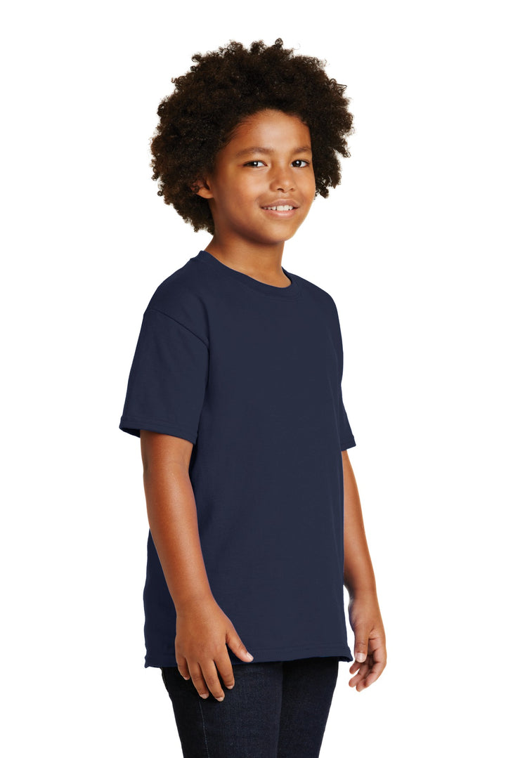 Navy Gildan - Youth Ultra Cotton 100% US Cotton T-Shirt. 2000B