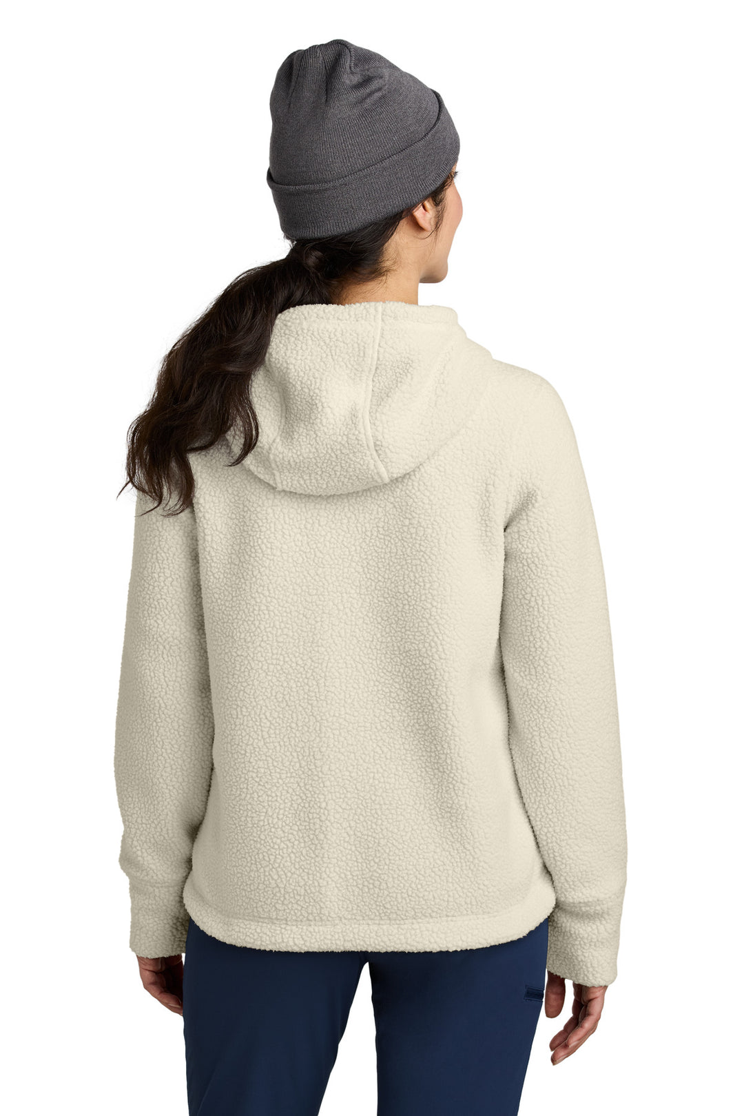 Oat/Navy LIMITED EDITION Outdoor Research Women's Packwood Fleece Pullover Hoodie OR322268