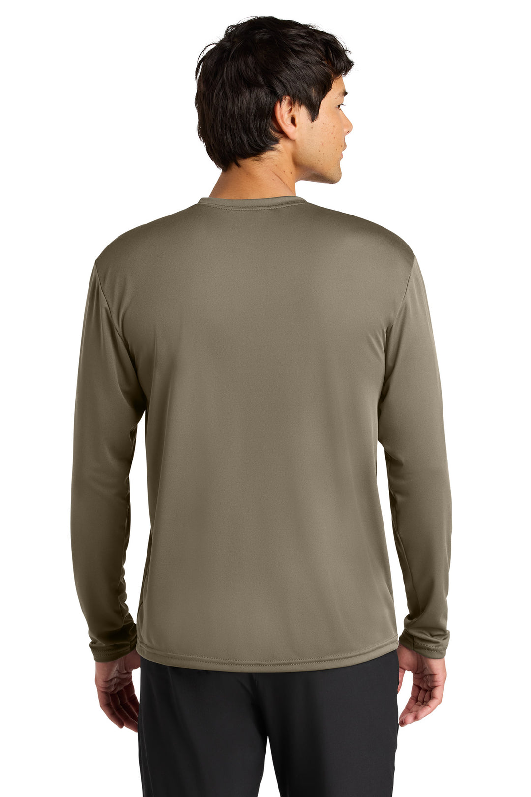 Olive A4 Cooling Performance Long Sleeve Tee A4N3165