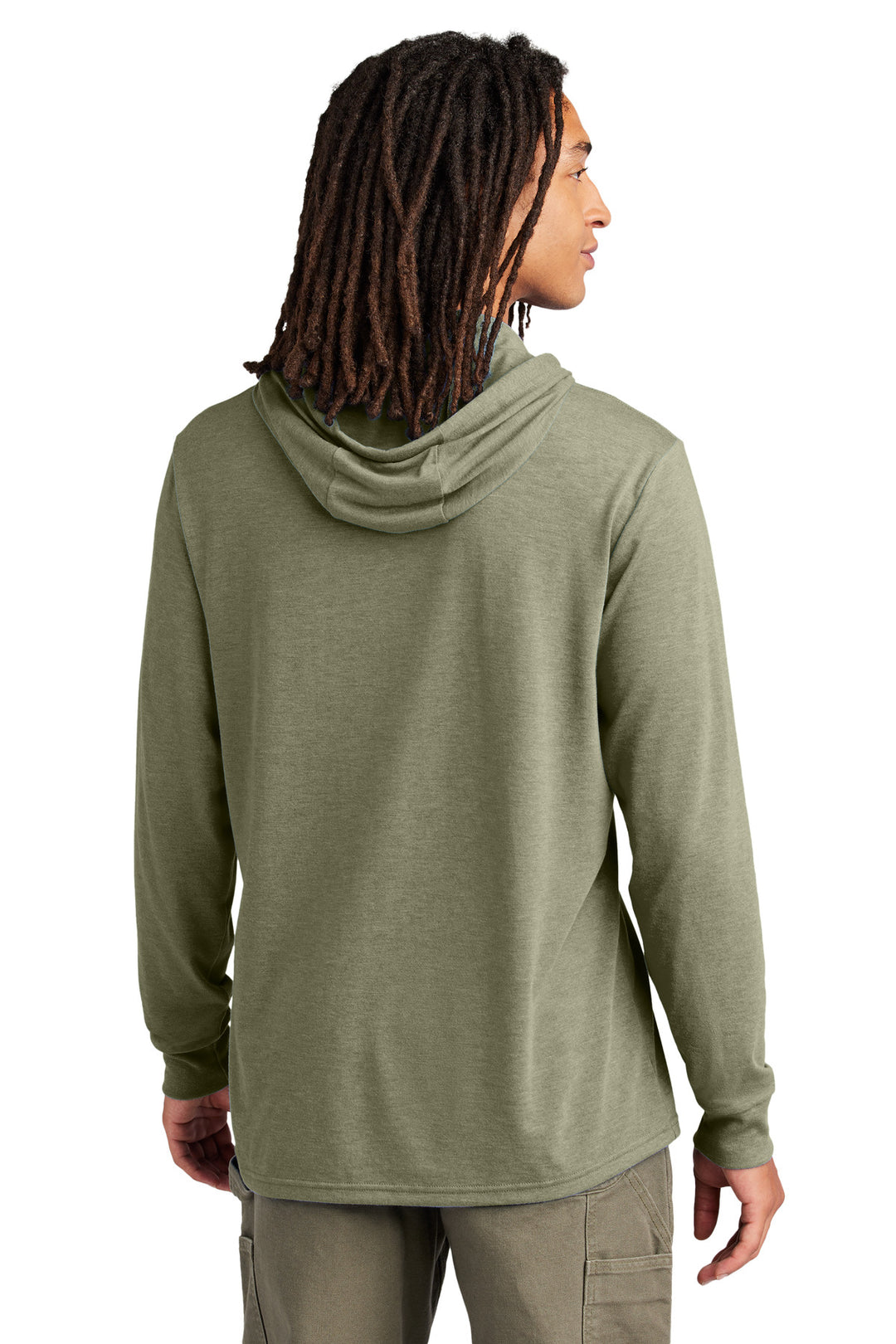 OliveYouGn Allmade Unisex Tri-Blend Hoodie Tee AL6003