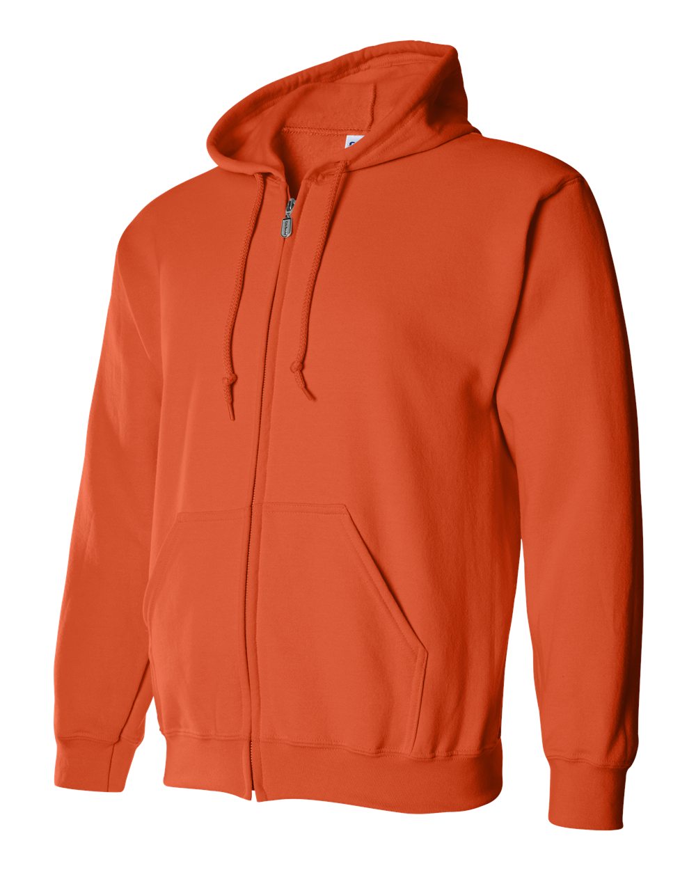 Orange Heavy Blend™ Full-Zip Hooded Sweatshirt - 18600