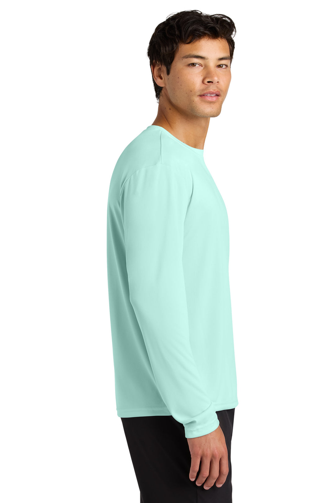 PastelMint A4 Cooling Performance Long Sleeve Tee A4N3165