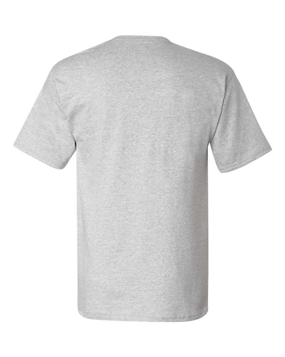 Rear View of Ash Authentic Pocket T-Shirt - 5590