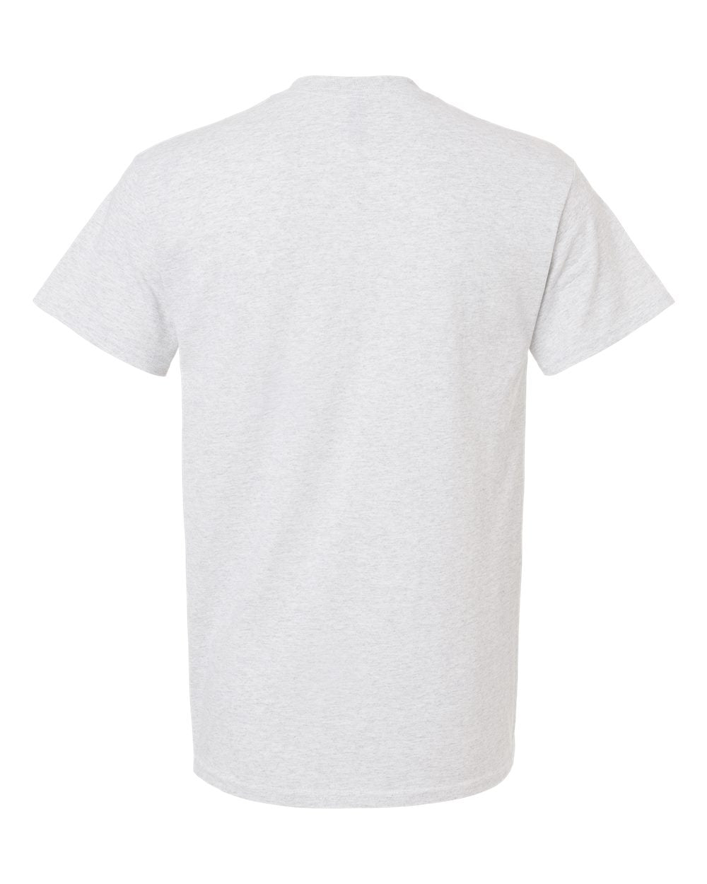 Rear View of Ash DryBlend® T-Shirt - 8000