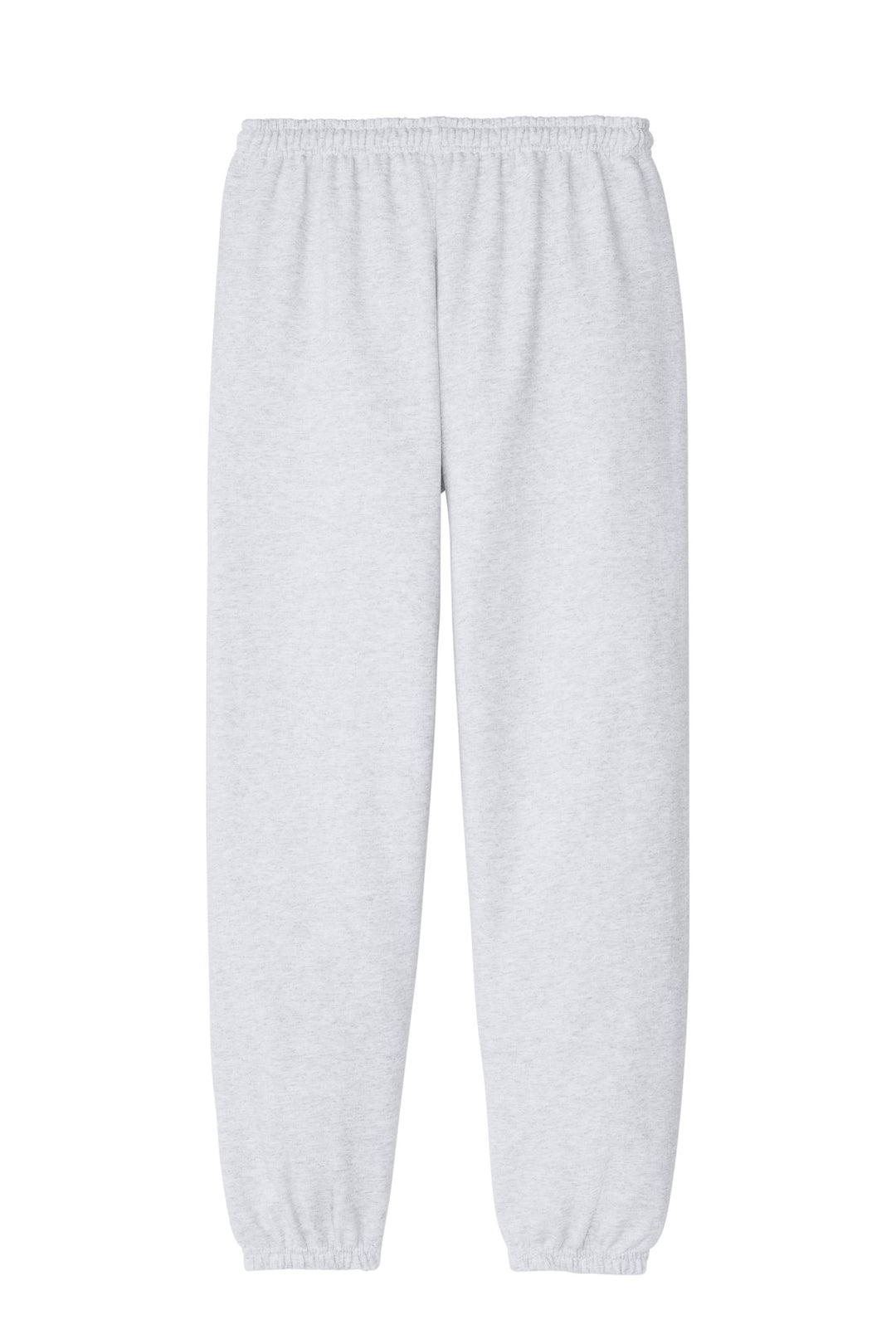 Rear View of Ash Gildan Heavy Blend Sweatpant. 18200