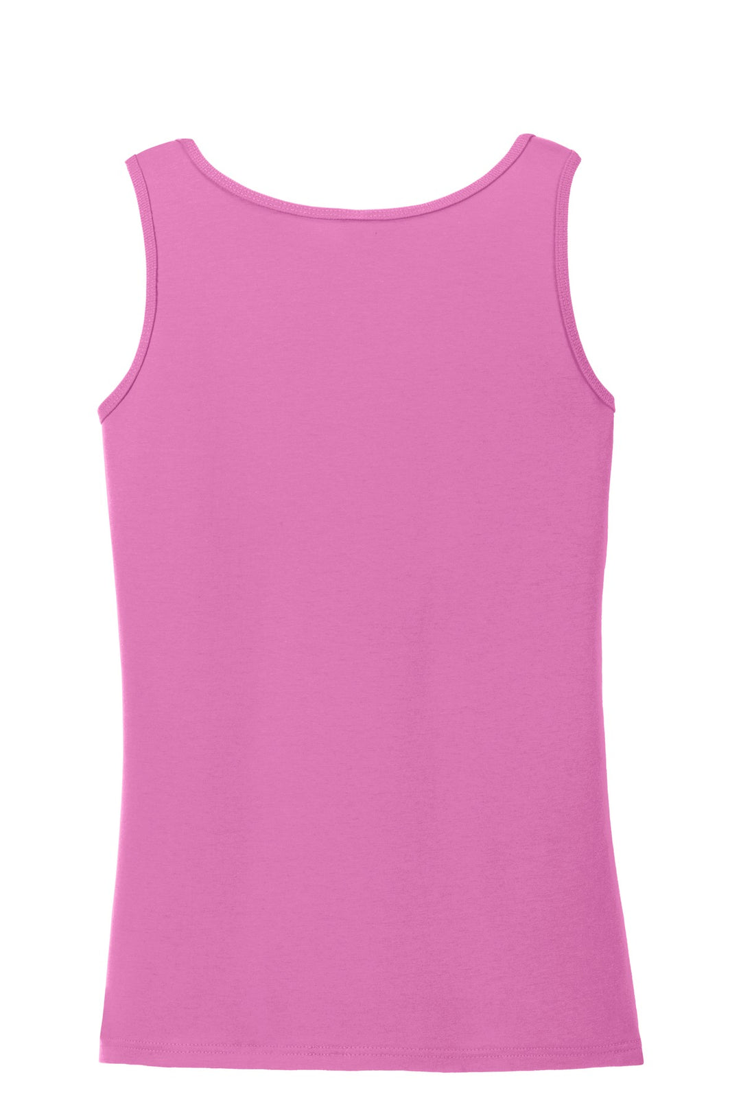 Rear View of Azalea Gildan Softstyle Junior Fit Tank Top. 64200L