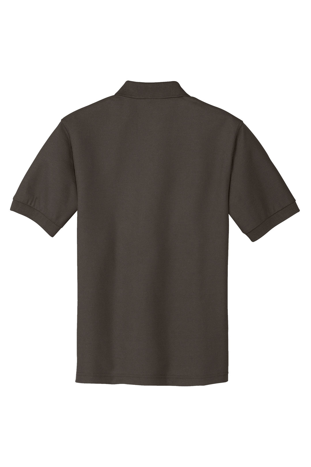 Rear View of Bark Port Authority Silk Touch Polo K500