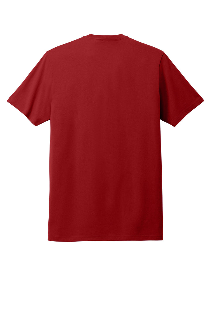 Rear View of BeetRed Allmade Unisex Heavyweight Recycled Cotton Tee AL3000