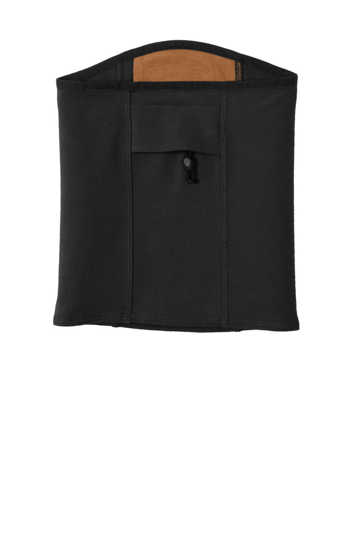 Rear View of Black Carhartt Cotton Blend Filter Pocket Gaiter CT105086